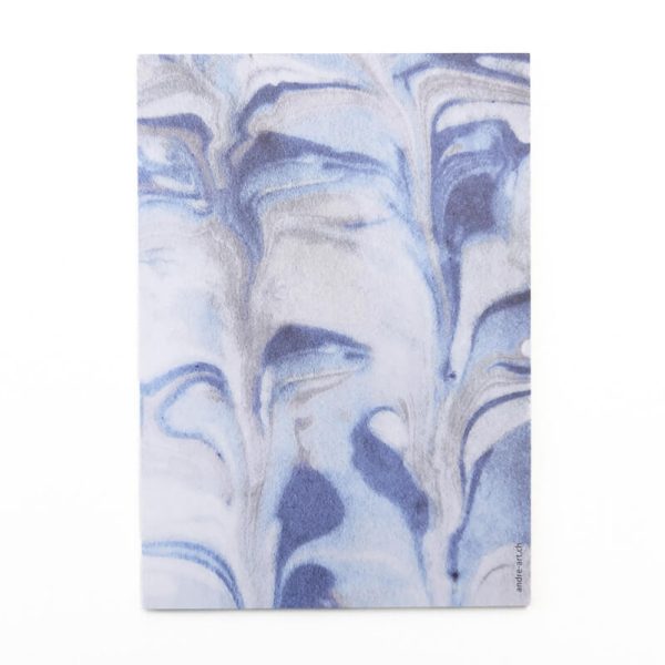 Marmorierter Notizblock 100×148 mm 50 Blätter AndreArt